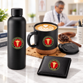 Doctor Premium Combo Pack of 3 – Bottle, Coffee Mug & Leather Wallet