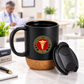 Doctor Matte Finish Coffee Mug with Cork Base