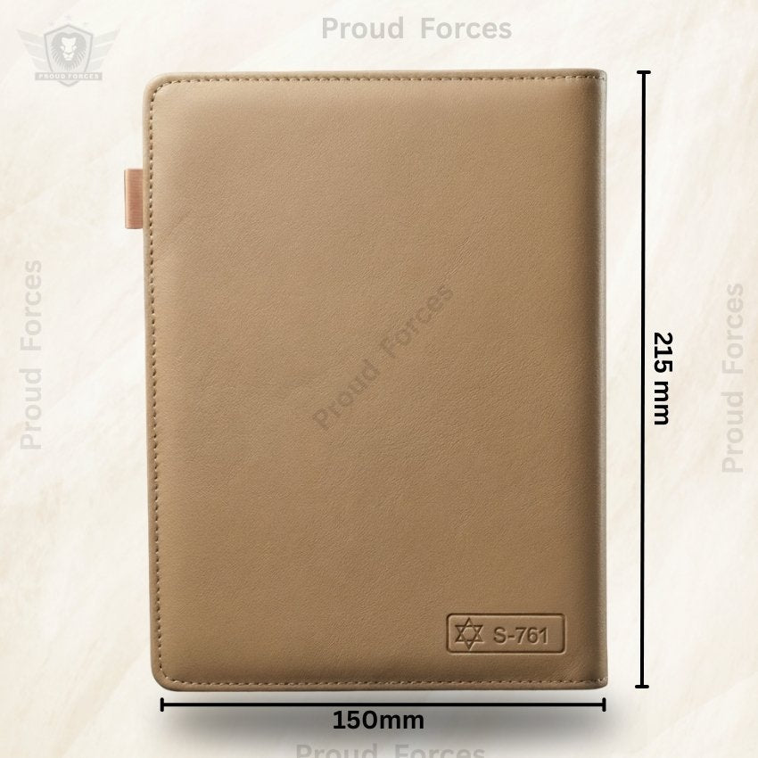 BSF Veteran Office Notebook with Phone & Pen Holder