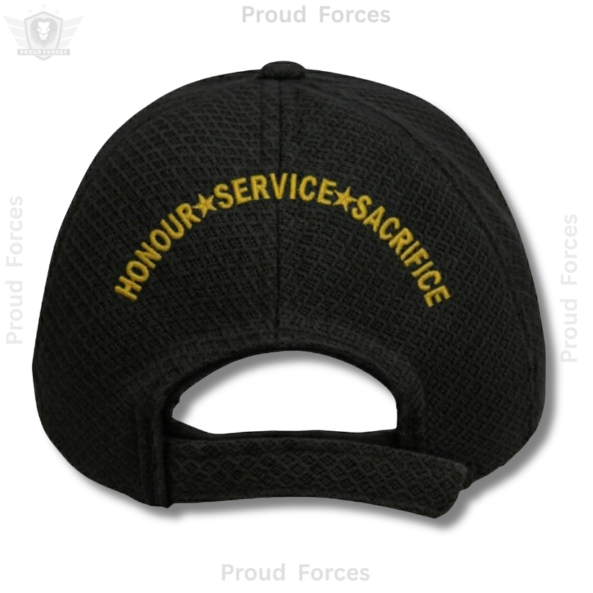 ITBP Officer Veteran Cap & Sticker Combo