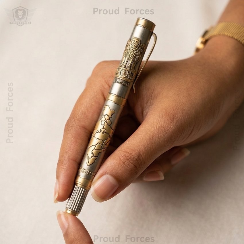 Bharat Heritage Premium Pen – Ashoka Emblem Edition