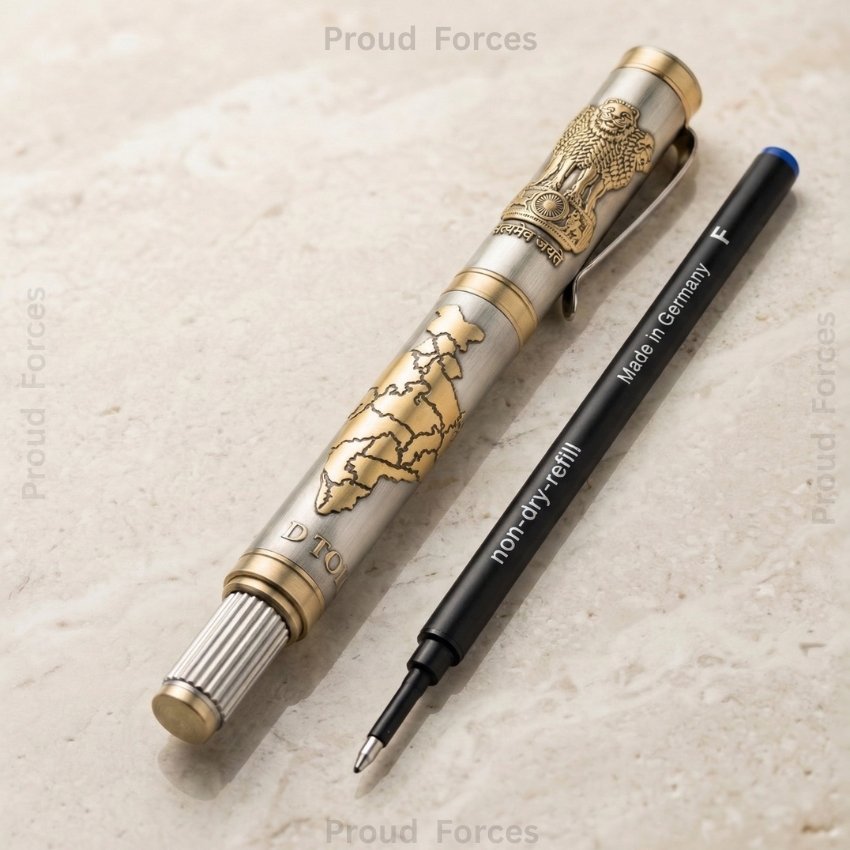 Bharat Heritage Premium Pen – Ashoka Emblem Edition