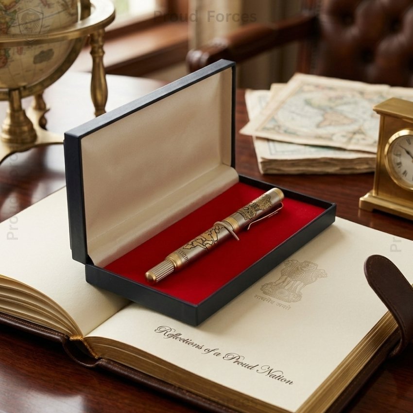Bharat Heritage Premium Pen – Ashoka Emblem Edition