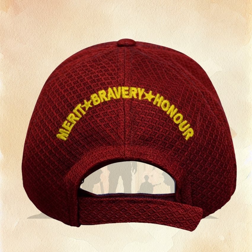 Premium Quality Special Forces Officers' Veteran Baseball Cap (Maroon Color)