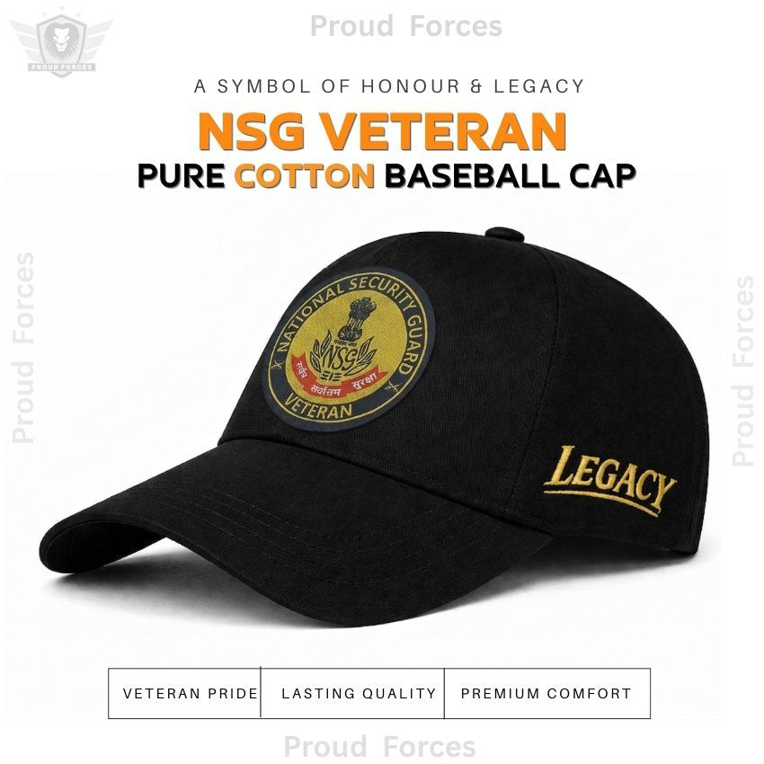 NSG Veteran Pure Cotton Cap