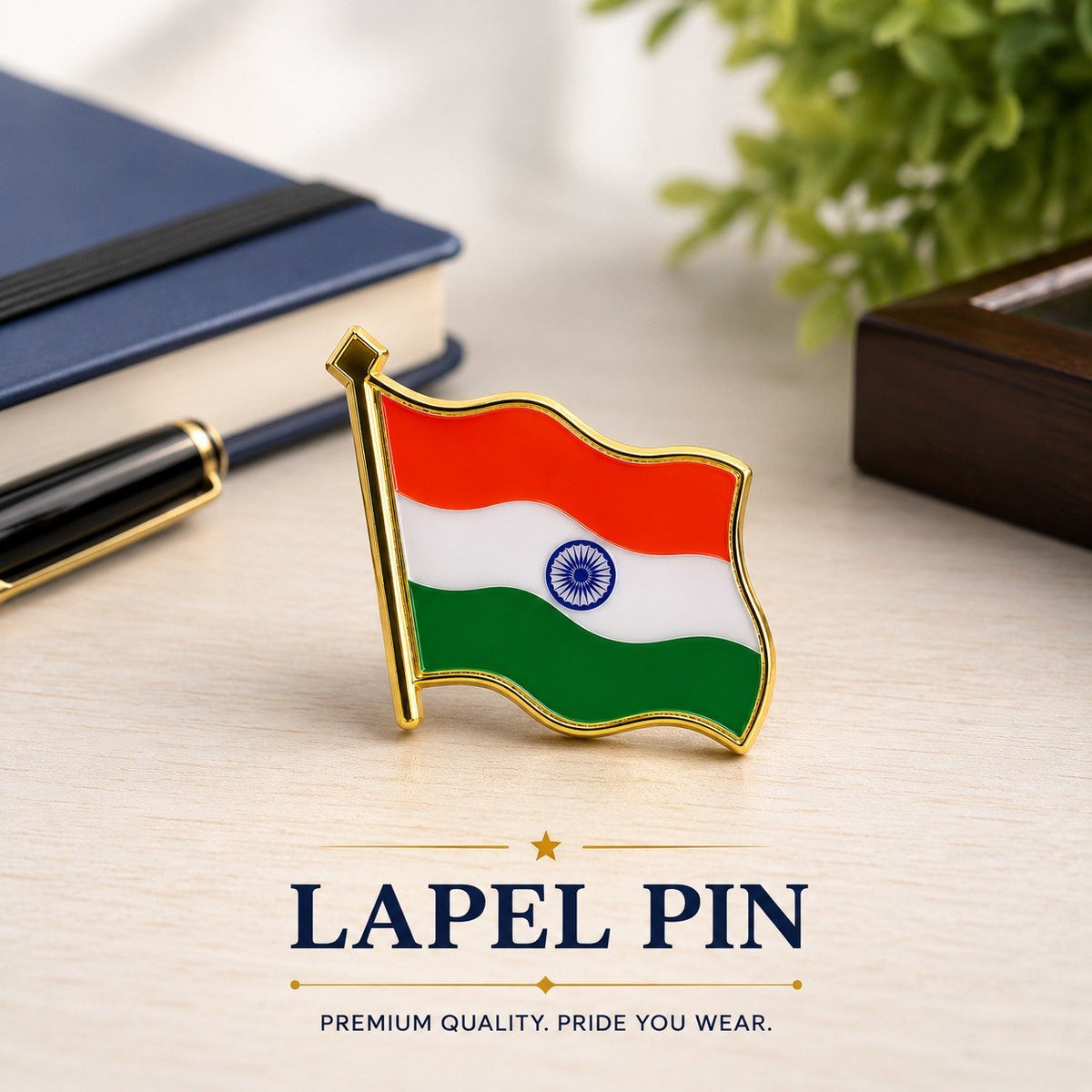 Indian Flag Lapel Pin