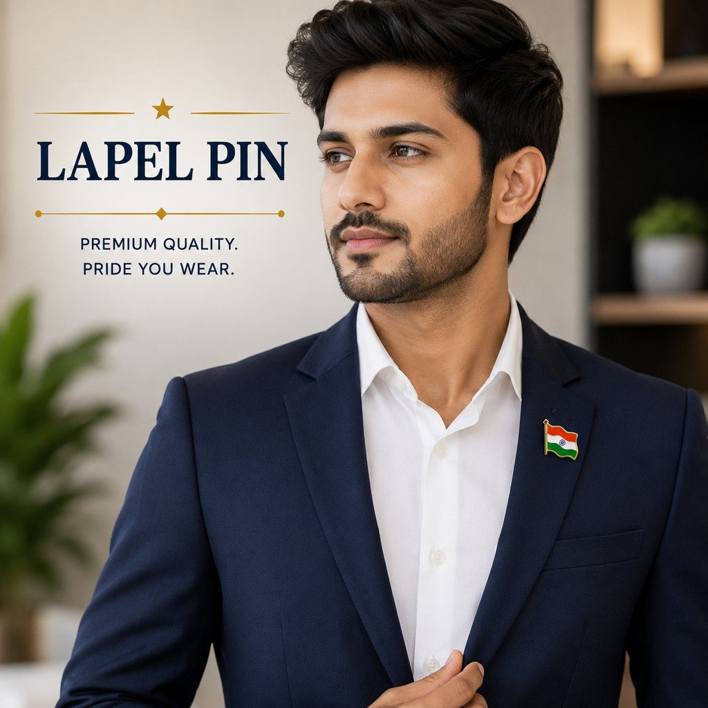 Indian Flag Lapel Pin