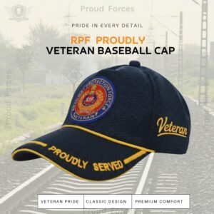 RPF Proudly Baseball Cap for Veterans (Blue Color) -Premium Quality