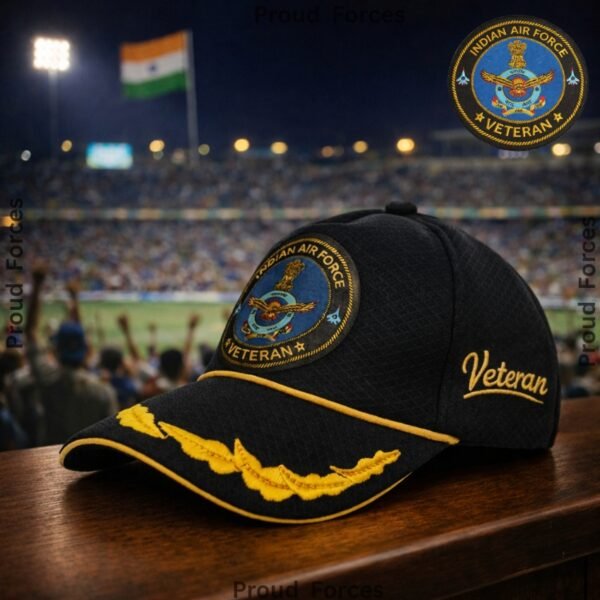 Air force Veteran Cap black color