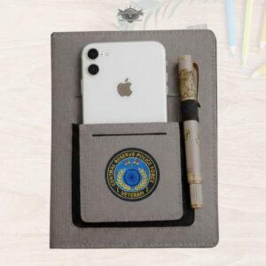CRPF Veteran Office Notebook with Phone & Pen Holder