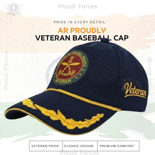 AR VETERAN CAP - blue color