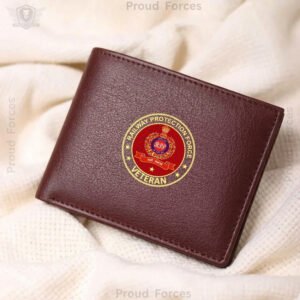 RPF (Railway Protection Force) Veteran Brown Leather Wallet for Men (Premium Classic Edition)