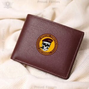 Special Forces Brown Leather Wallet for Men (Premium Classic Edition)