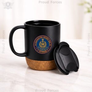 SSB Veteran Matte Finish Coffee Mug with Cork Base