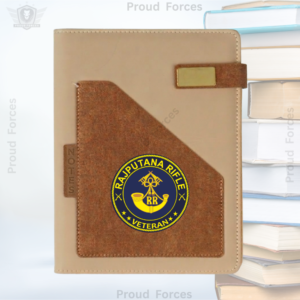 Rajputana Rifle Veteran Office Notebook with Phone & Pen Holder