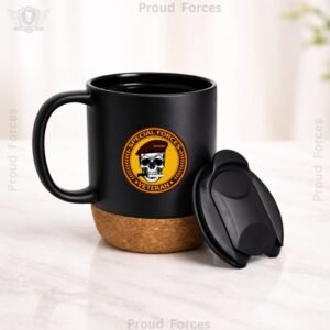 Special Forces Veteran Matte Finish Coffee Mug with Cork Base