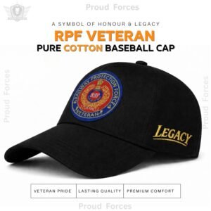RAILWAY PROTECTION FORCE (RPF) Veteran Pure Cotton Cap